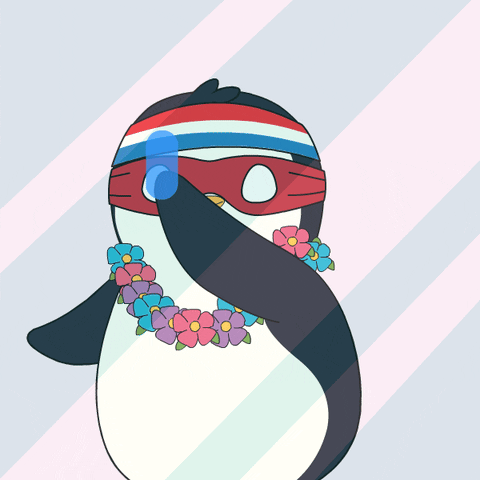 Penguin Ok GIF by Pudgy Penguins