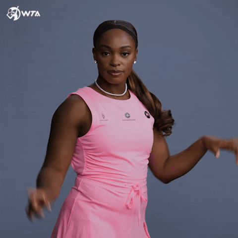 Point Up Sloane Stephens GIF by WTA