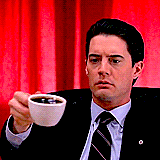twin peaks coffee GIF