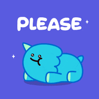 Please Please Dinosaur GIF
