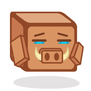 PiglinHost Sticker