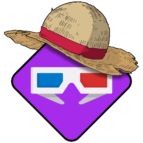 One Piece Hat Sticker by Silver Screen