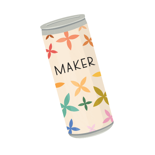 White Wine Sticker by Maker Wine