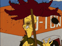 Sideshow-bob-rakes GIFs - Get the best GIF on GIPHY