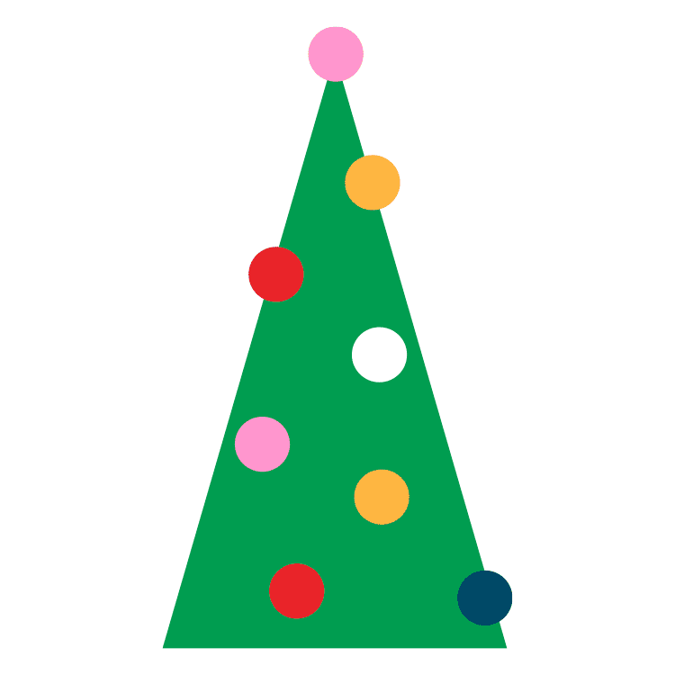 Christmas Tree Sticker
