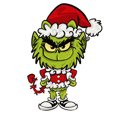 The Grinch Sticker by Bebbaclothing