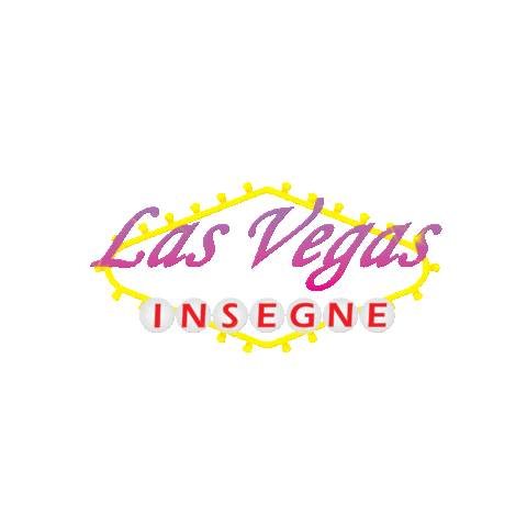 las vegas insegne Sticker