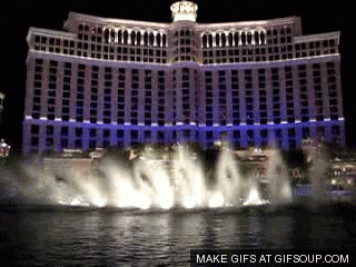 Image result for las vegas fountain animated gif