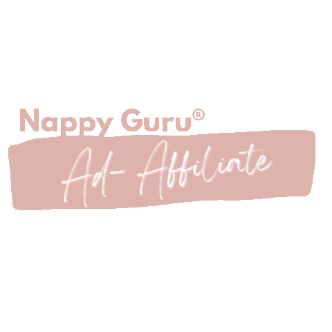 Affiliate Sticker by The Nappy Gurus