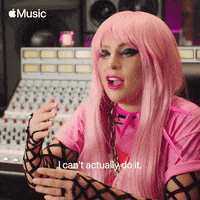 Lady Gaga Smh GIF by Apple Music