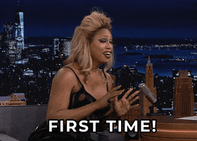 First Time GIF by The Tonight Show Starring Jimmy Fallon