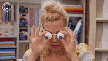Happy Eyes GIF by The Great British Sewing Bee