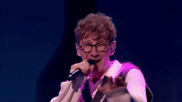 Glass Animals Singing GIF by BRIT Awards