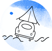 Spenden Camping Sticker by Dennis Brandt