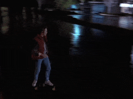 Michael J Fox Skateboard GIF by Back to the Future Trilogy