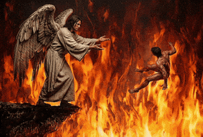 Jesus Christ Burn GIF