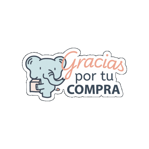 Gracias Compra Sticker by La Rebozeria
