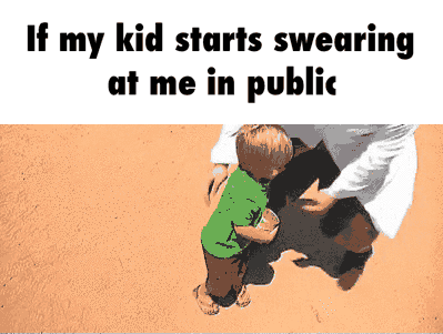 swearing