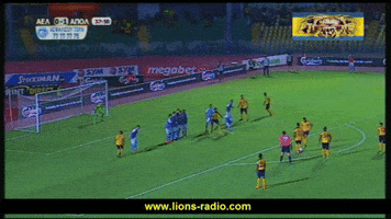 lions-radio goal oscar soares ael GIF