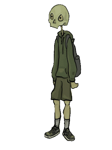 Bored Chill Sticker