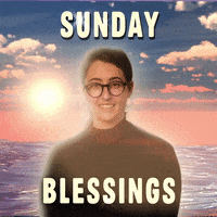 Bless Happy Sunday GIF by GIPHY Studios Originals