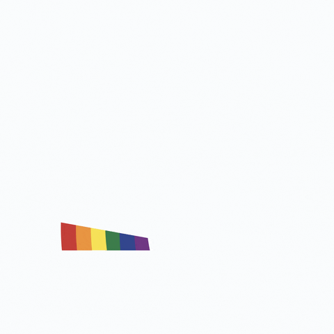 Pride Week Rainbow GIF by Kelley Bren Burke