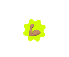 Gym Academia Sticker by HELPNOFEED