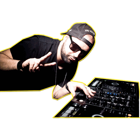 Dj Momo Sticker by friendzbychance