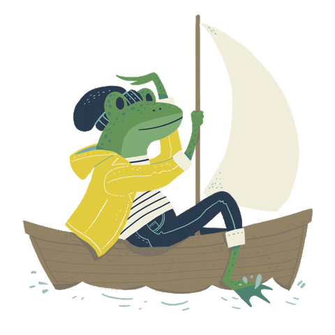Frog Sticker