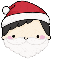 Happy Merry Christmas Sticker by whee
