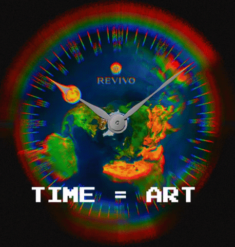 PRETTYDAMNGREAT art time earth electric GIF