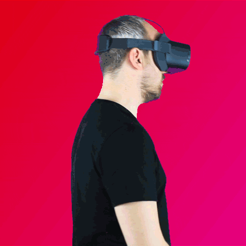 Virtual Reality Reaction GIF by inwendo