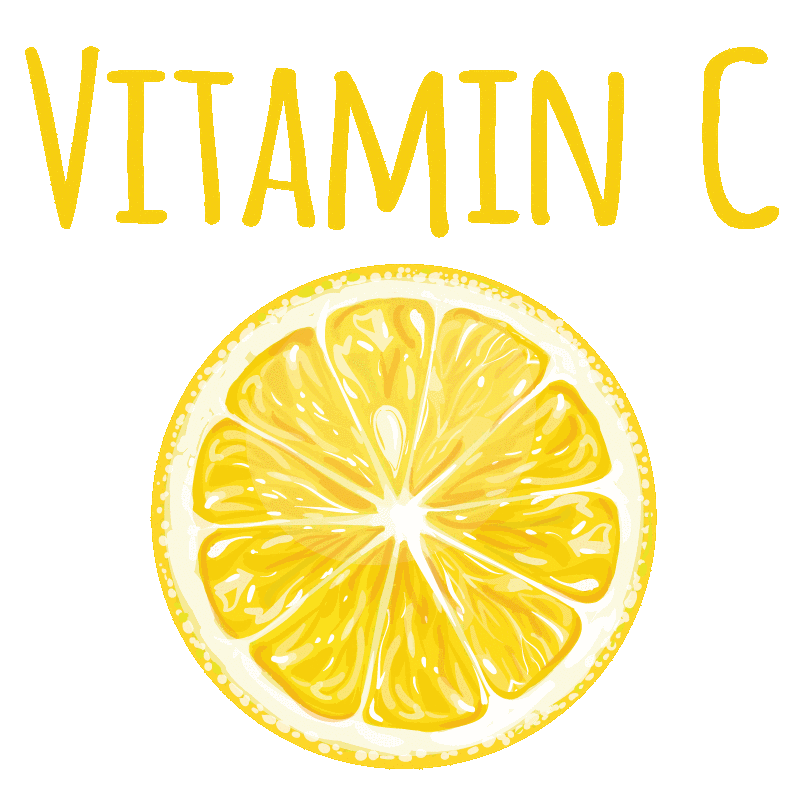 Vitamin C Yes Sticker by Tvornica zdrave hrane for iOS & Android GIPHY