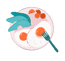 Hungry Good Morning Sticker