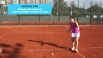 Tennis Coach Topspin GIF by fitintennis