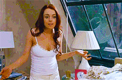  tv movies talking room lindsay lohan GIF