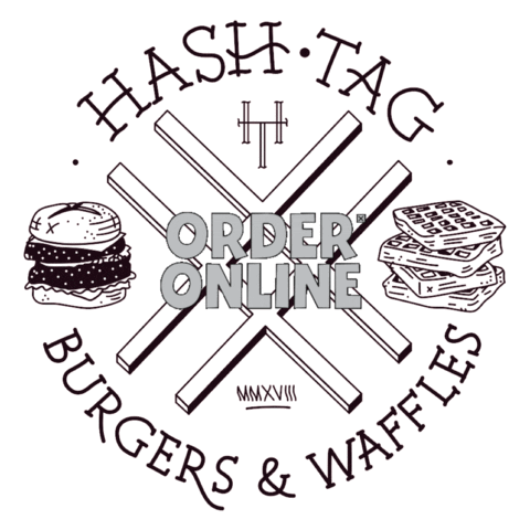 Sticker by Hashtag Burgers and Waffles