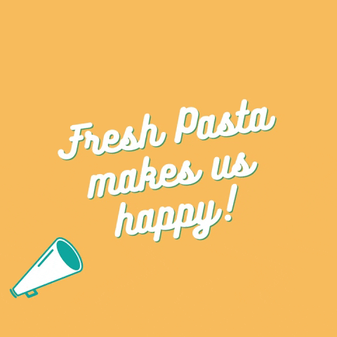 pastasisters happy happiness pasta positivity GIF