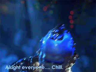 chill out robot GIF