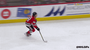 Excited Chicago Blackhawks GIF by NHL