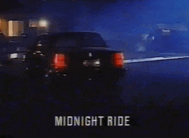 Driving Midnight Ride GIF