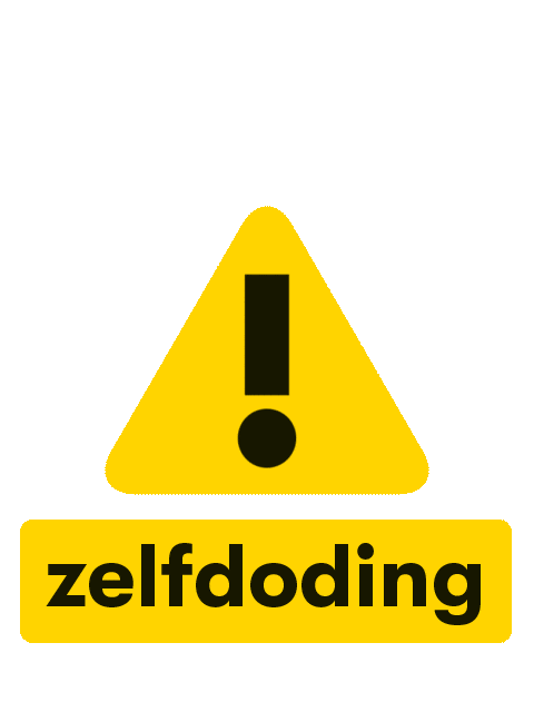 Let Op Sticker by kijkwijzeronline