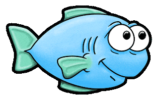 Fischda Sticker
