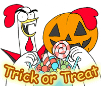 Trick Or Treat Halloween GIF by happydog