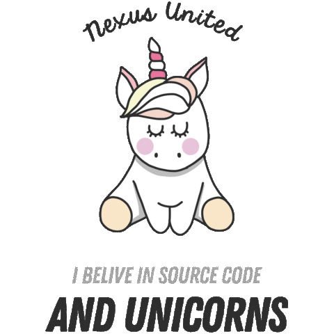 Unicorn Code Sticker by NEXUS United