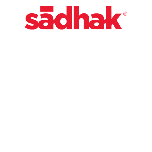 Sadhak Yoga Sticker