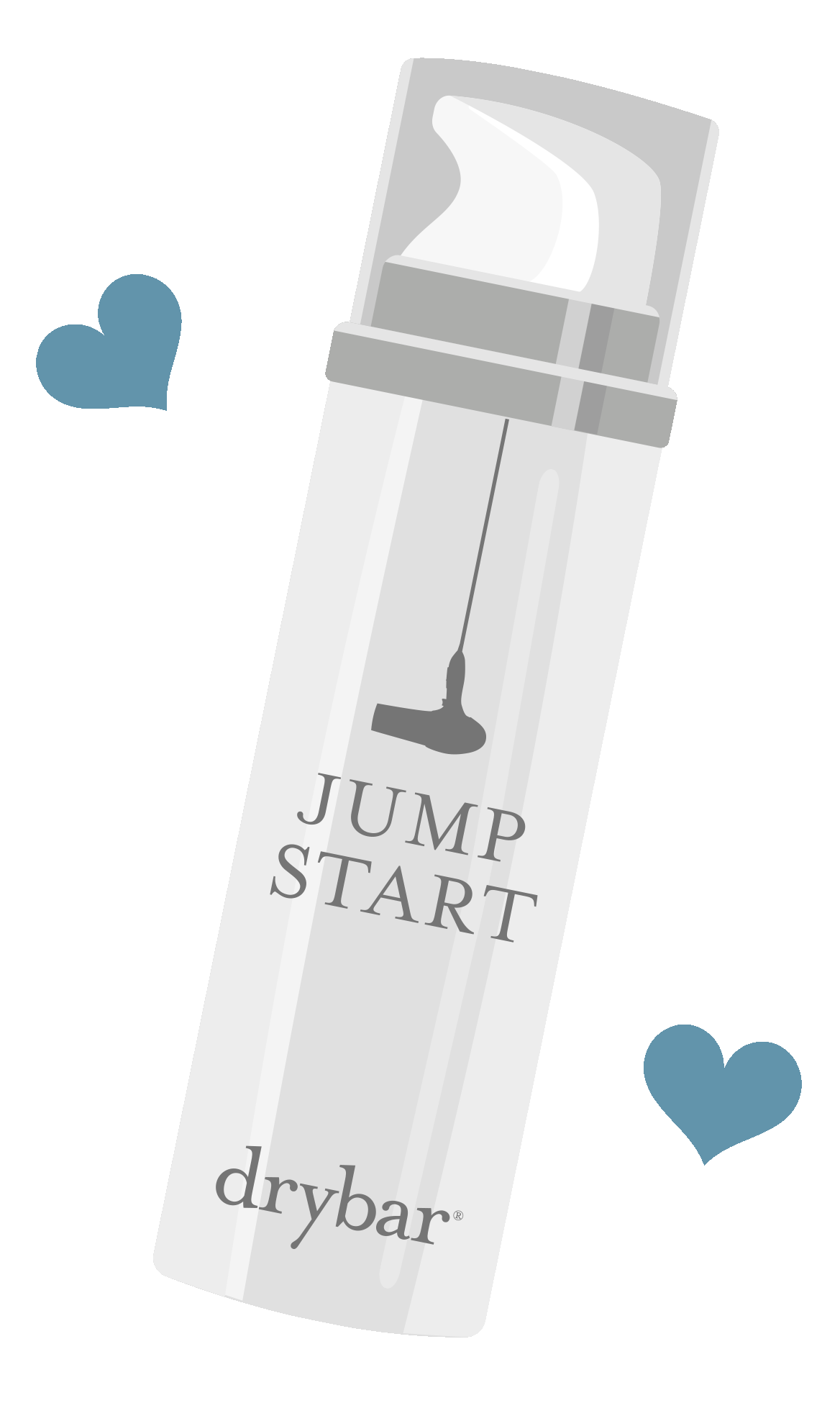 Blowout Jumpstart Sticker by The Drybar for iOS & Android GIPHY