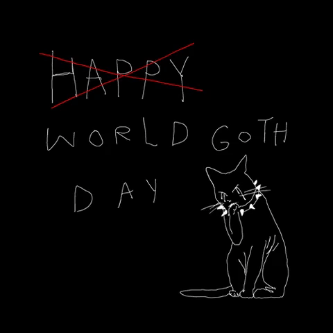 World Goth Day Giphy Clips