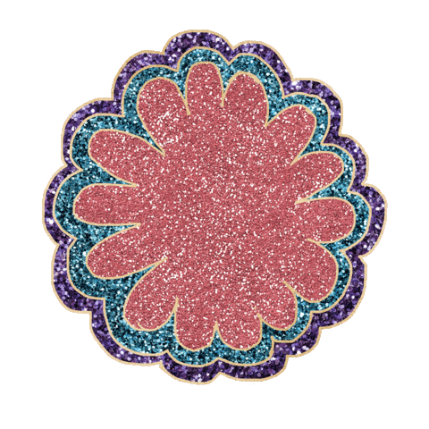 Glitter Priority Sticker by Top Dog