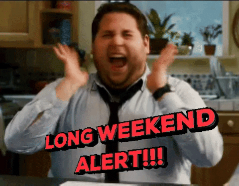 Three Day Weekend GIFs - Find & Share on GIPHY